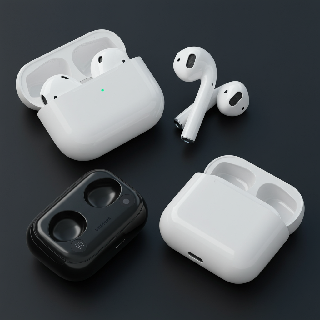 مقارنة بين سماعات AirPods و Galaxy Buds: أيهما يقدم تجربة صوت أفضل؟
